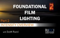 Foundational Film Lighting Part 2 Intensity Overview