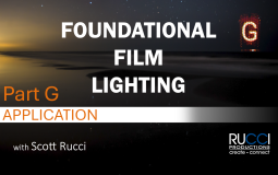 Foundational Film lighting section G application